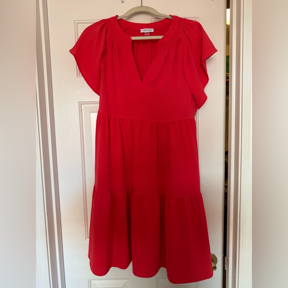 Calvin Klein Red Dress